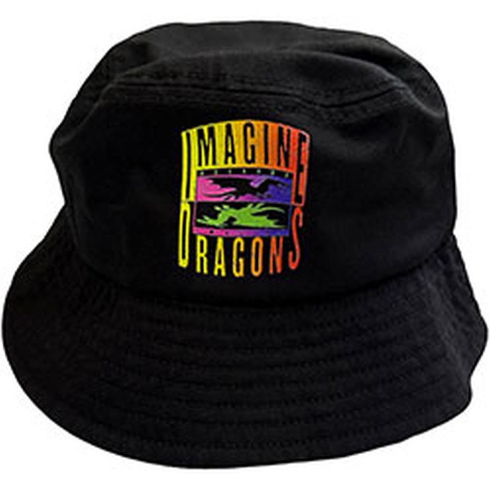 Imagine Dragons - Double Dragons Bucket hat / Vissershoed - Zwart
